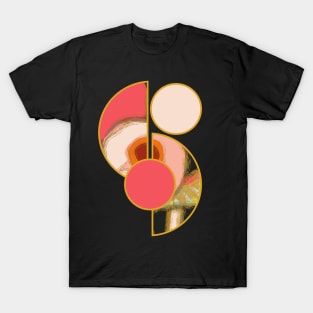 Bright vibrant modern earth tones colors unique original contemporary art 343 Abstract T-Shirt